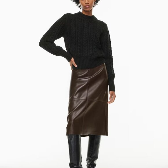 Aritzia - Wilfred - Arietty Sweater - Black - Medium - Picture 3 of 5